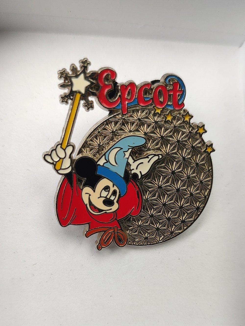 Official Disney Trading Pin 2007 EPCOT Mickey Mouse Wizard Sorcerer